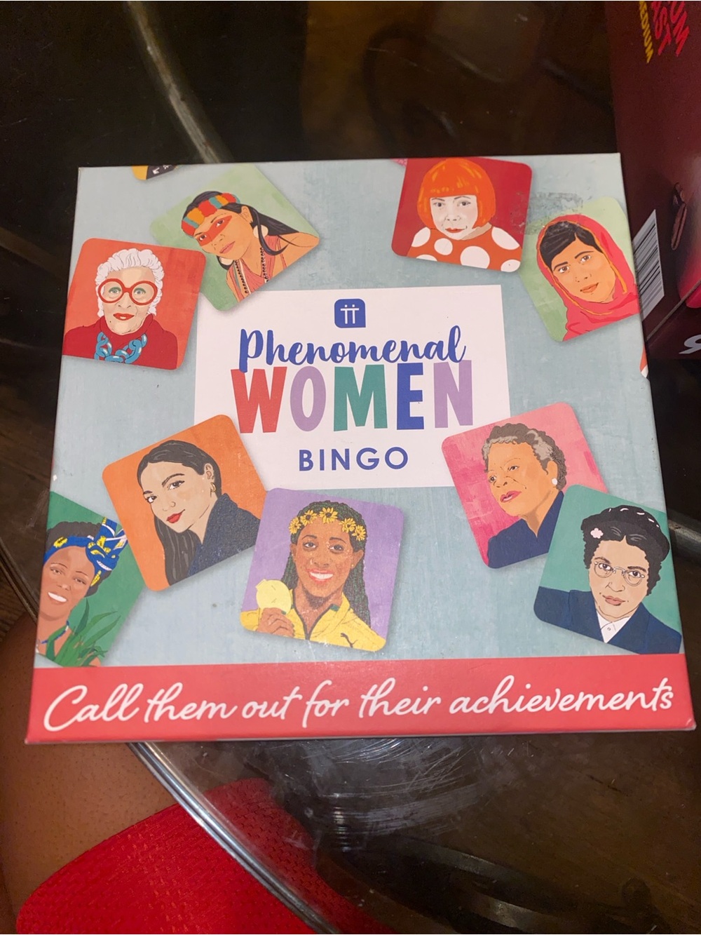 Phenomenal Women Bingo Game - Colorful Illustrations & Descriptions